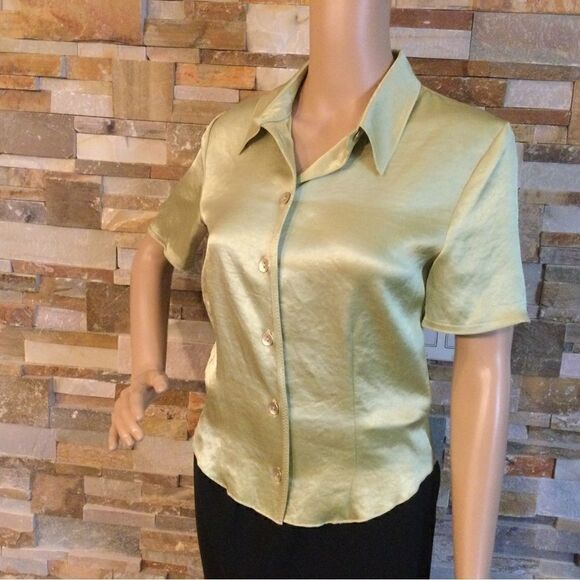 NANUSHKA Green Button Down Shirts - Picture 3 of 7